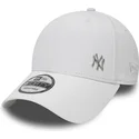 shapka-izvita-byala-reguliruema-9forty-flawless-na-new-york-yankees-mlb-ot-new-era