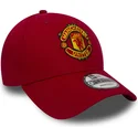 rod-justerbar-kurvet-kasket-9forty-essential-fra-manchester-united-football-club-fra-new-era