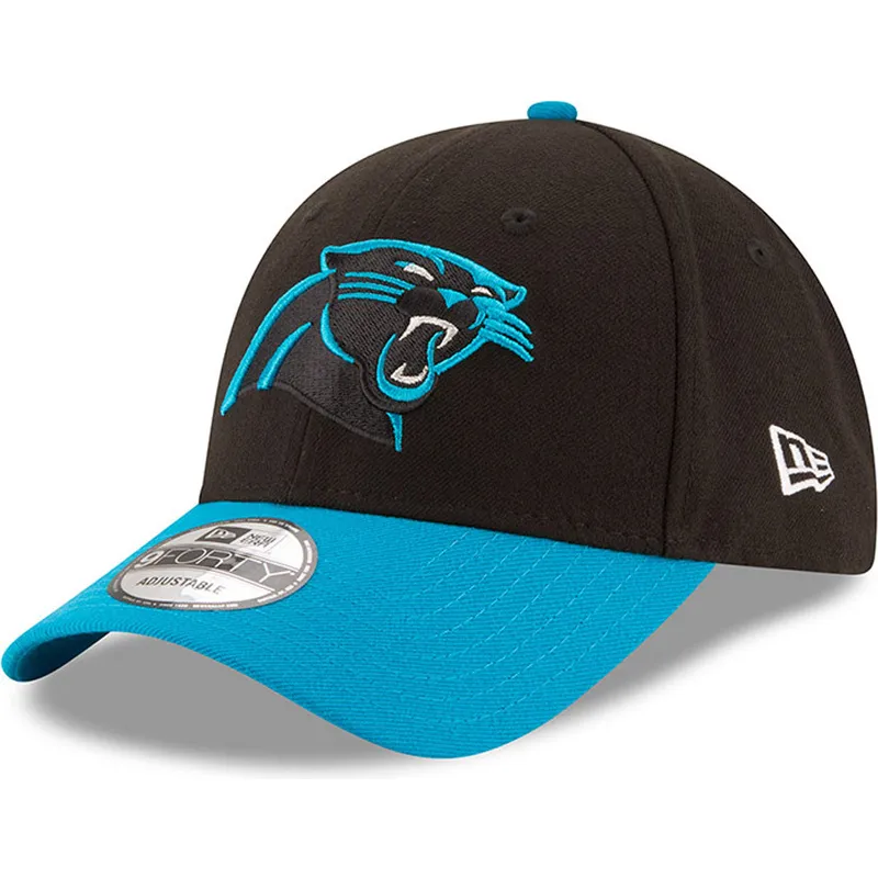 shapka-izvita-cherna-reguliruem-9forty-the-league-na-carolina-panthers-nfl-ot-new-era