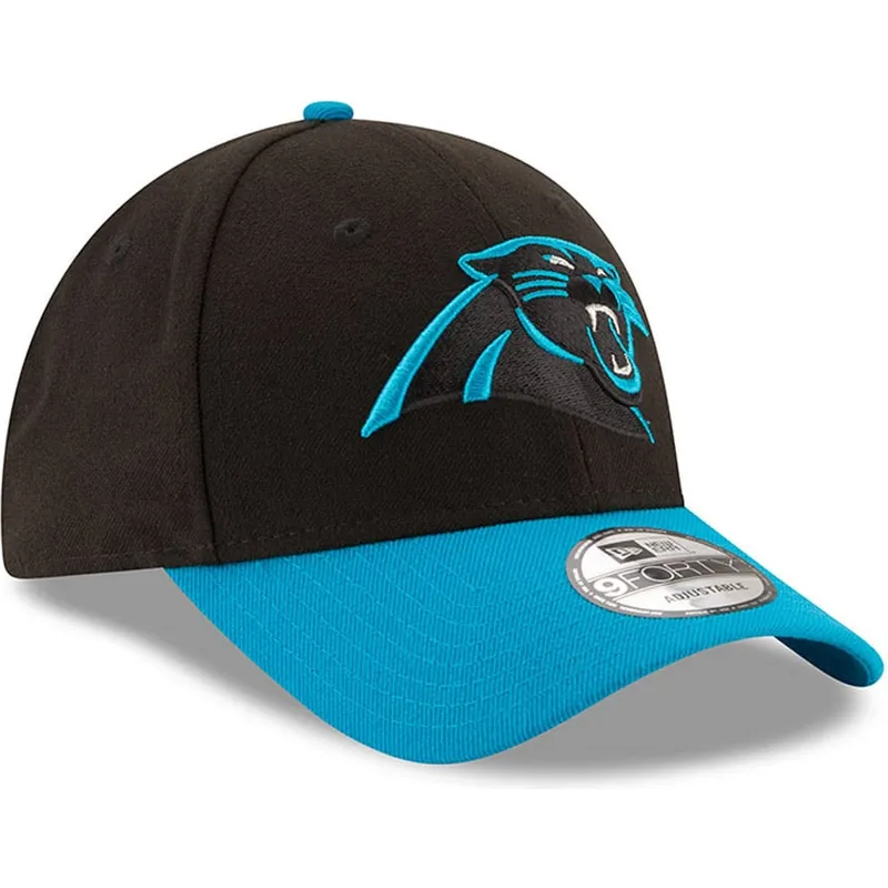 shapka-izvita-cherna-reguliruem-9forty-the-league-na-carolina-panthers-nfl-ot-new-era