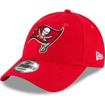 New Era Извита Козирка 9FORTY Tampa Bay Buccaneers NFL Червена Регулируема Шапка