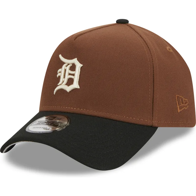 shapka-izvita-kafyav-snapbek-9forty-a-frame-harvest-na-detroit-tigers-mlb-ot-new-era