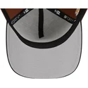 shapka-izvita-kafyav-snapbek-9forty-a-frame-harvest-na-new-york-yankees-mlb-ot-new-era