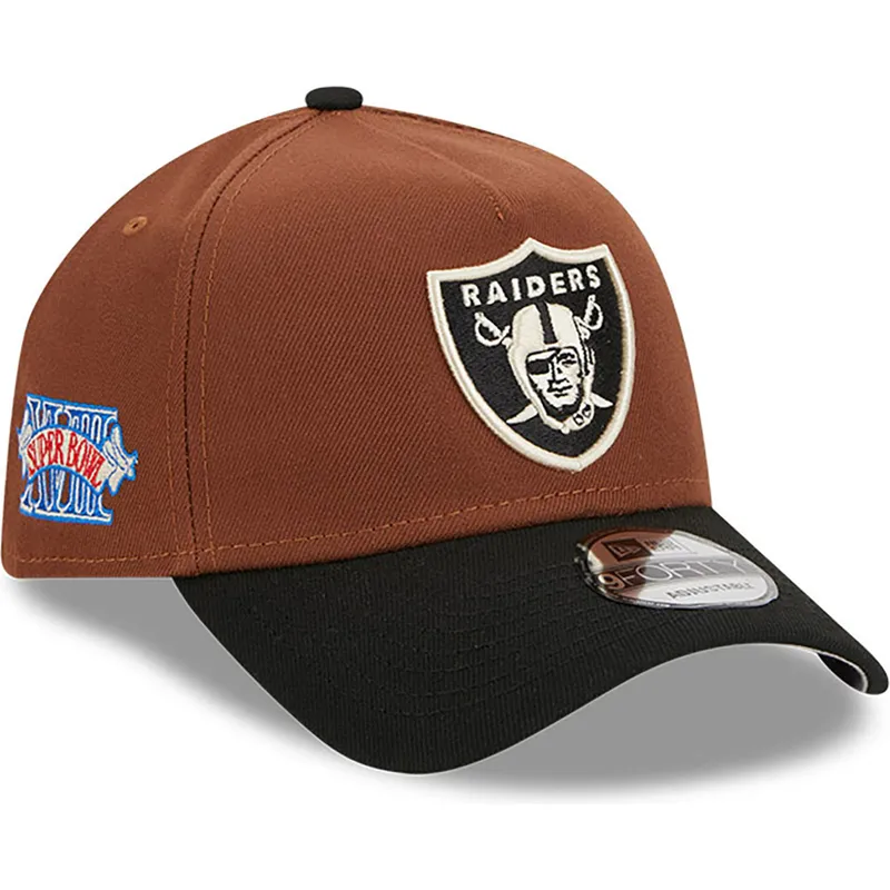 shapka-izvita-kafyav-snapbek-9forty-a-frame-harvest-na-las-vegas-raiders-nfl-ot-new-era