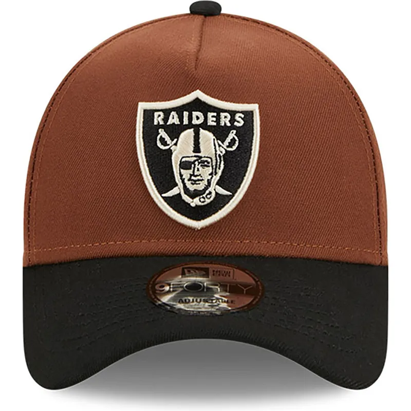 shapka-izvita-kafyav-snapbek-9forty-a-frame-harvest-na-las-vegas-raiders-nfl-ot-new-era
