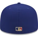 shapka-ploska-sinya-prilepnala-59fifty-laurel-sidepatch-na-los-angeles-dodgers-mlb-ot-new-era