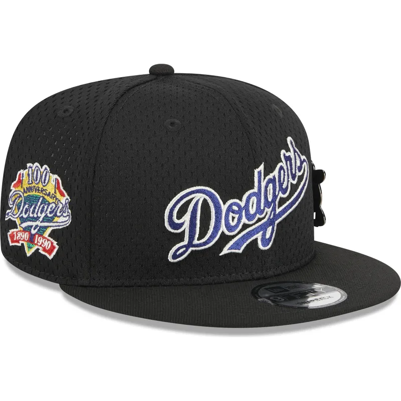 shapka-ploska-cherna-snapbek-9fifty-post-up-pin-na-los-angeles-dodgers-mlb-ot-new-era