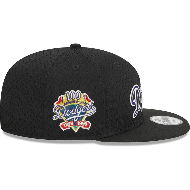 shapka-ploska-cherna-snapbek-9fifty-post-up-pin-na-los-angeles-dodgers-mlb-ot-new-era