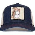 marineblaue-und-beige-trucker-kappe-the-nuts-squirrel-the-farm-von-goorin-bros