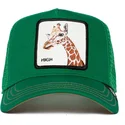 shapka-izvita-traker-zelena-snapbek-the-giraffe-the-farm-ot-goorin-bros