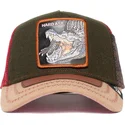 goorin-bros-trunchbull-ass-play-the-farm-grune-und-braune-krokodil-trucker-kappe