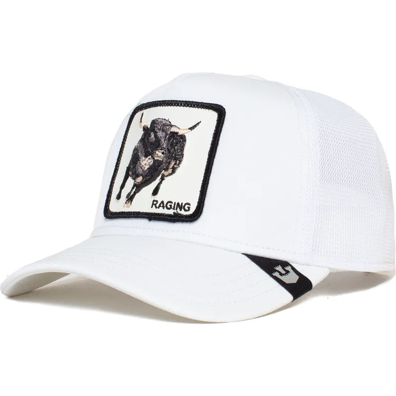 shapka-izvita-traker-byala-snapbek-raging-platinum-rage-the-farm-ot-goorin-bros