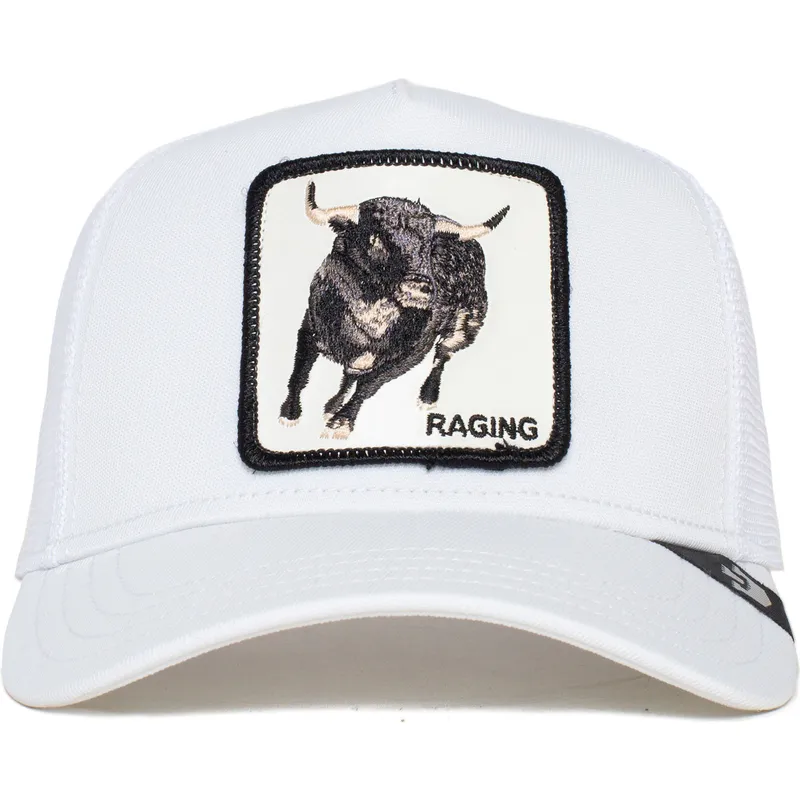 shapka-izvita-traker-byala-snapbek-raging-platinum-rage-the-farm-ot-goorin-bros