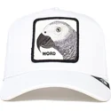 shapka-izvita-traker-byala-snapbek-platinum-word-the-farm-ot-goorin-bros