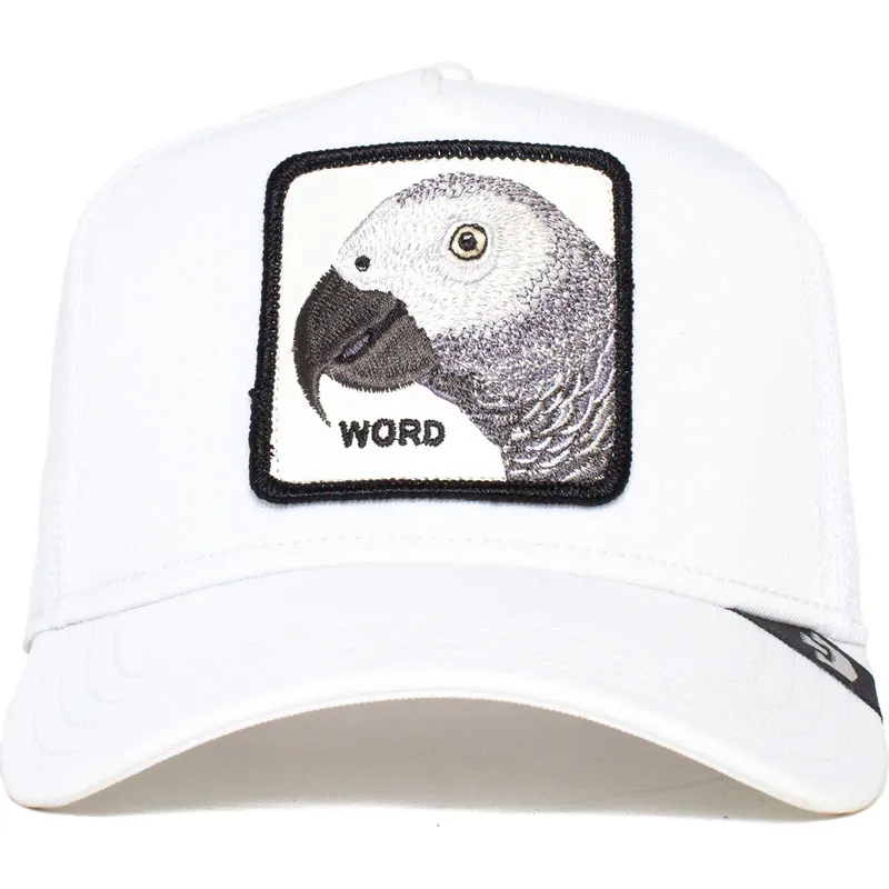 shapka-izvita-traker-byala-snapbek-platinum-word-the-farm-ot-goorin-bros