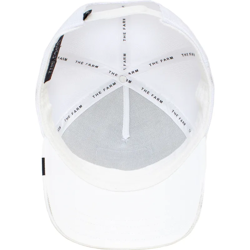shapka-izvita-traker-byala-snapbek-platinum-word-the-farm-ot-goorin-bros