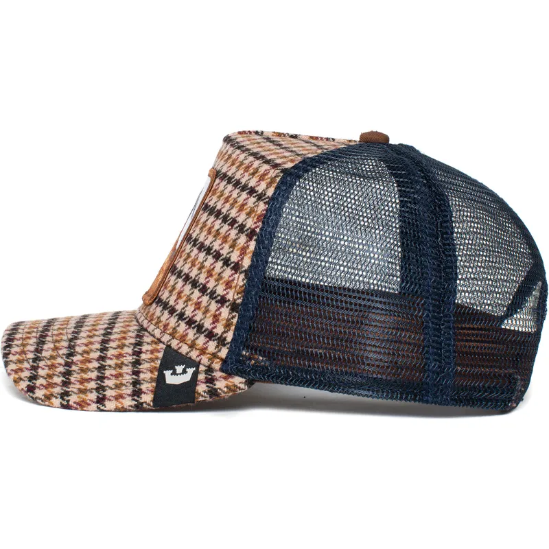 shapka-izvita-traker-bezhov-snapbek-goat-good-kid-plaad-city-the-farm-ot-goorin-bros