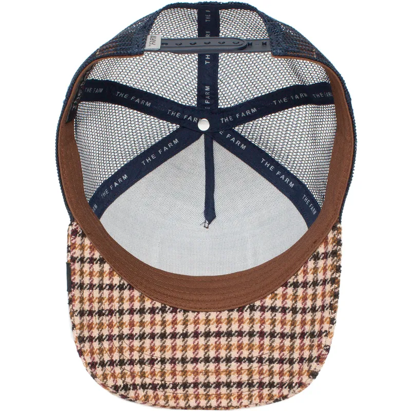 shapka-izvita-traker-bezhov-snapbek-goat-good-kid-plaad-city-the-farm-ot-goorin-bros