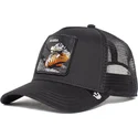 gorra-trucker-negra-serpiente-mamba-the-farm-de-goorin-bros