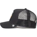 casquette-trucker-noire-serpent-mamba-the-farm-goorin-bros