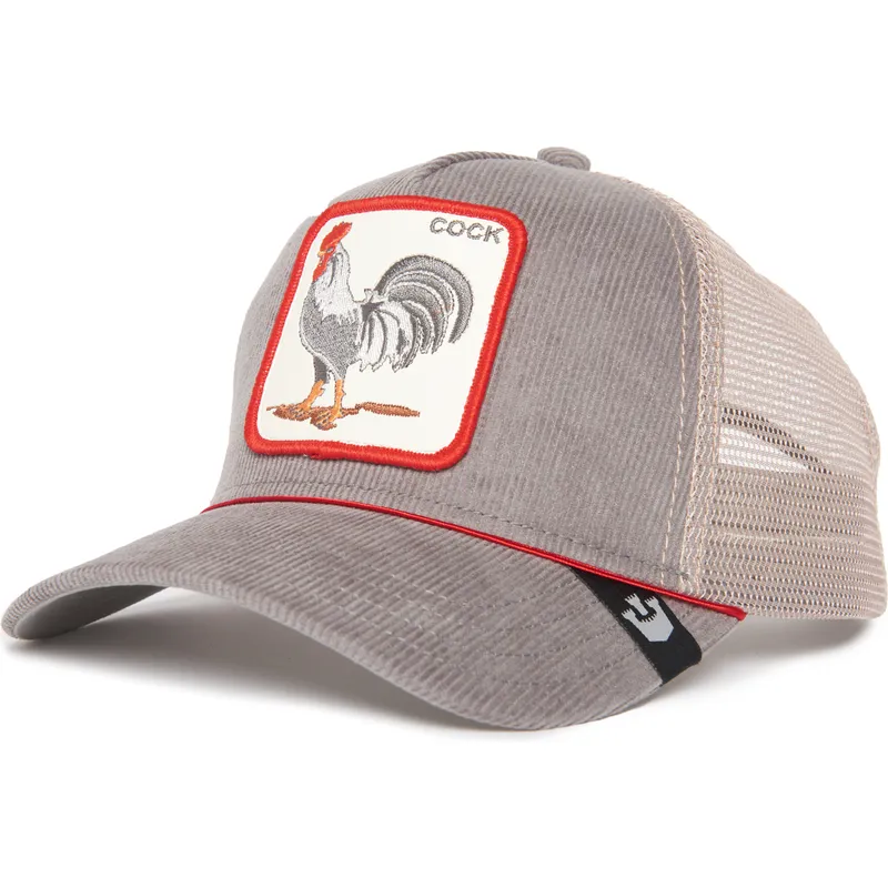 shapka-izvita-traker-siv-snapbek-cock-the-arena-corduroy-the-farm-ot-goorin-bros