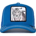 goorin-bros-the-farm-tiger-stripe-earner-trucker-kappe-blau-fur-jungen-mit-tiger