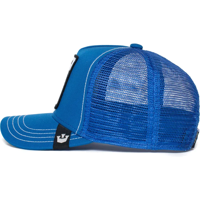 shapka-izvita-traker-sinya-snapbek-za-deca-tiger-stripe-earner-the-farm-ot-goorin-bros