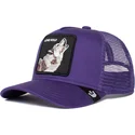shapka-izvita-traker-violetka-snapbek-za-deca-lone-wolf-lil-the-farm-ot-goorin-bros