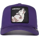 shapka-izvita-traker-violetka-snapbek-za-deca-lone-wolf-lil-the-farm-ot-goorin-bros