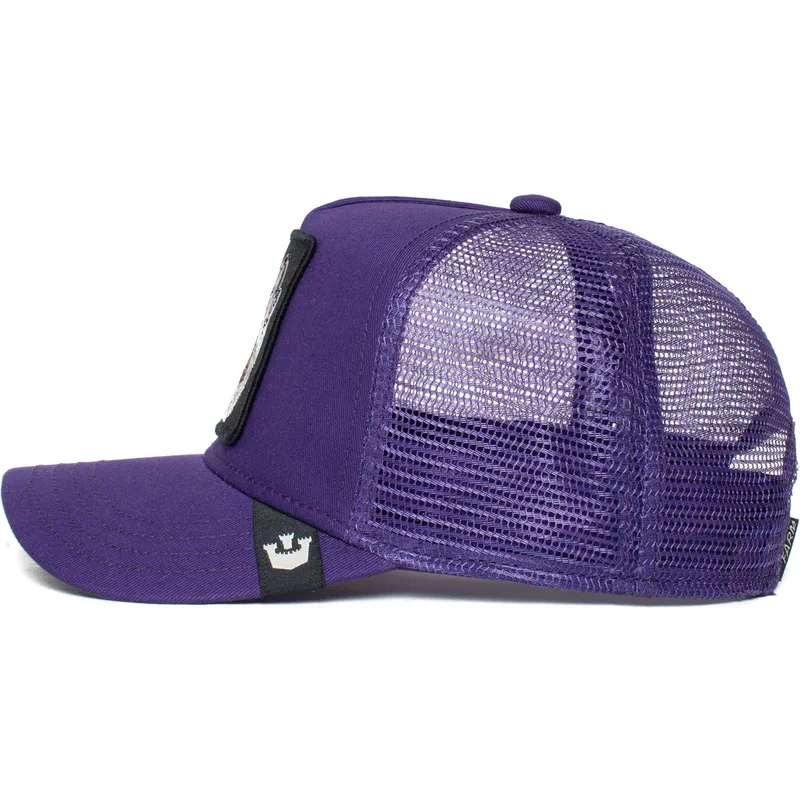shapka-izvita-traker-violetka-snapbek-za-deca-lone-wolf-lil-the-farm-ot-goorin-bros