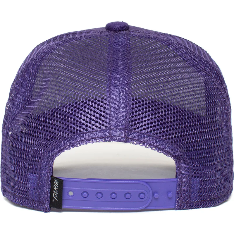 shapka-izvita-traker-violetka-snapbek-za-deca-lone-wolf-lil-the-farm-ot-goorin-bros