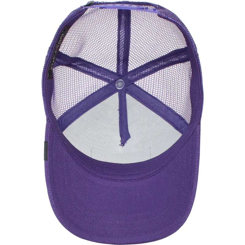 shapka-izvita-traker-violetka-snapbek-za-deca-lone-wolf-lil-the-farm-ot-goorin-bros