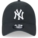 shapka-izvita-cherna-reguliruem-9twenty-league-essential-na-new-york-yankees-mlb-ot-new-era