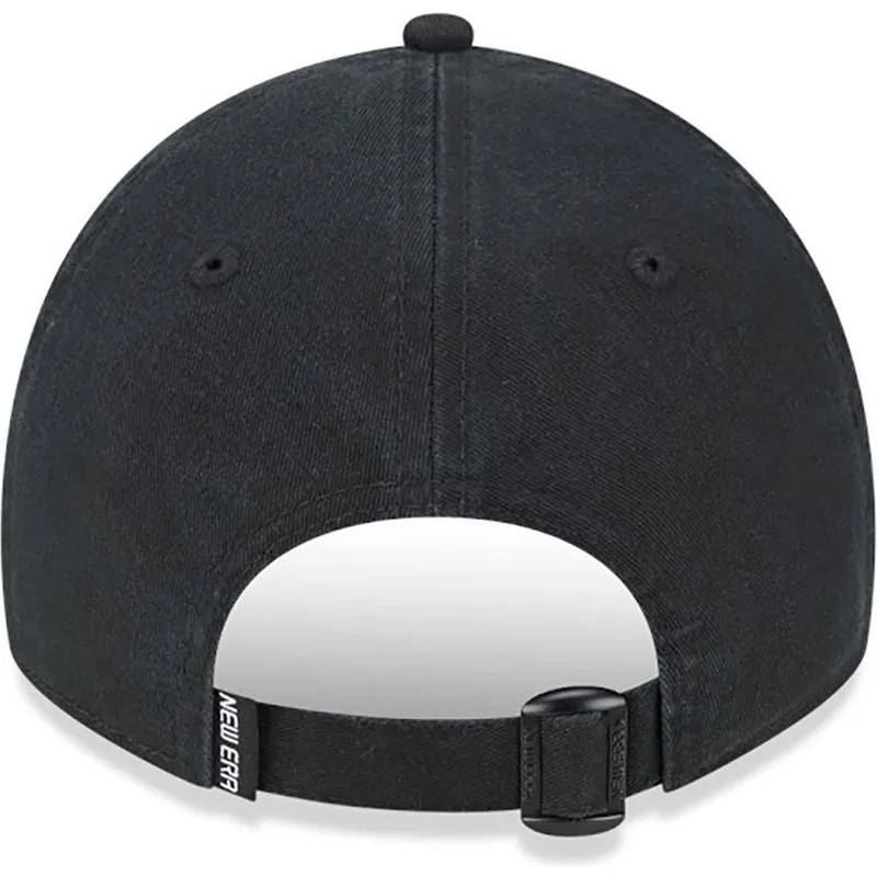shapka-izvita-cherna-reguliruem-9twenty-mini-na-new-york-yankees-mlb-ot-new-era
