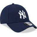 shapka-izvita-tmnosin-reguliruem-9forty-essential-melton-wool-na-new-york-yankees-mlb-ot-new-era