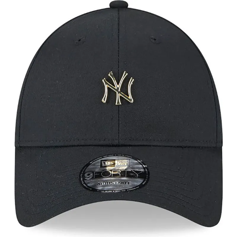 shapka-izvita-cherna-reguliruem-9forty-pin-na-new-york-yankees-mlb-ot-new-era