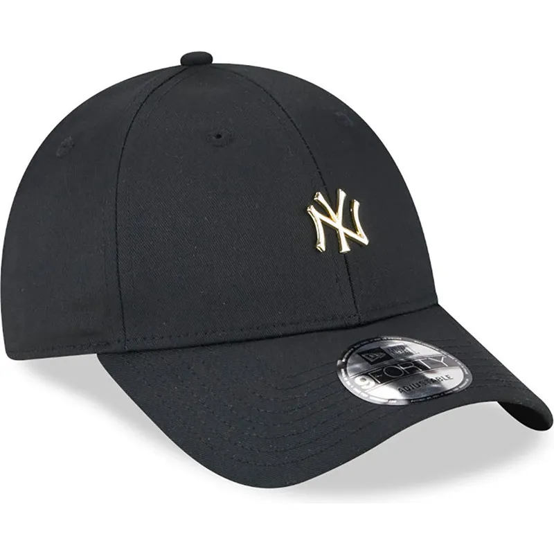 shapka-izvita-cherna-reguliruem-9forty-pin-na-new-york-yankees-mlb-ot-new-era
