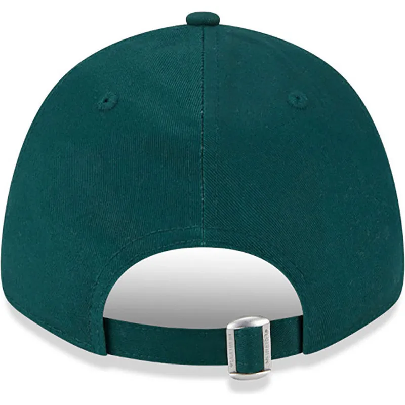 shapka-izvita-zelena-reguliruem-9forty-check-infill-na-new-york-yankees-mlb-ot-new-era