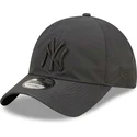shapka-izvita-cherna-reguliruem-9twenty-gore-tex-na-new-york-yankees-mlb-ot-new-era