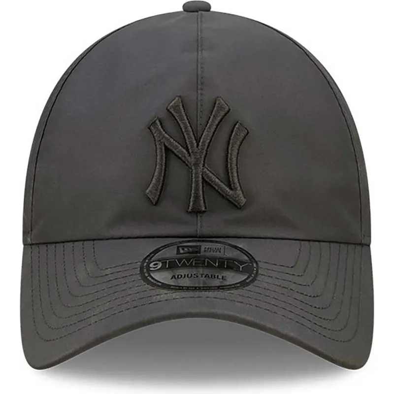 shapka-izvita-cherna-reguliruem-9twenty-gore-tex-na-new-york-yankees-mlb-ot-new-era