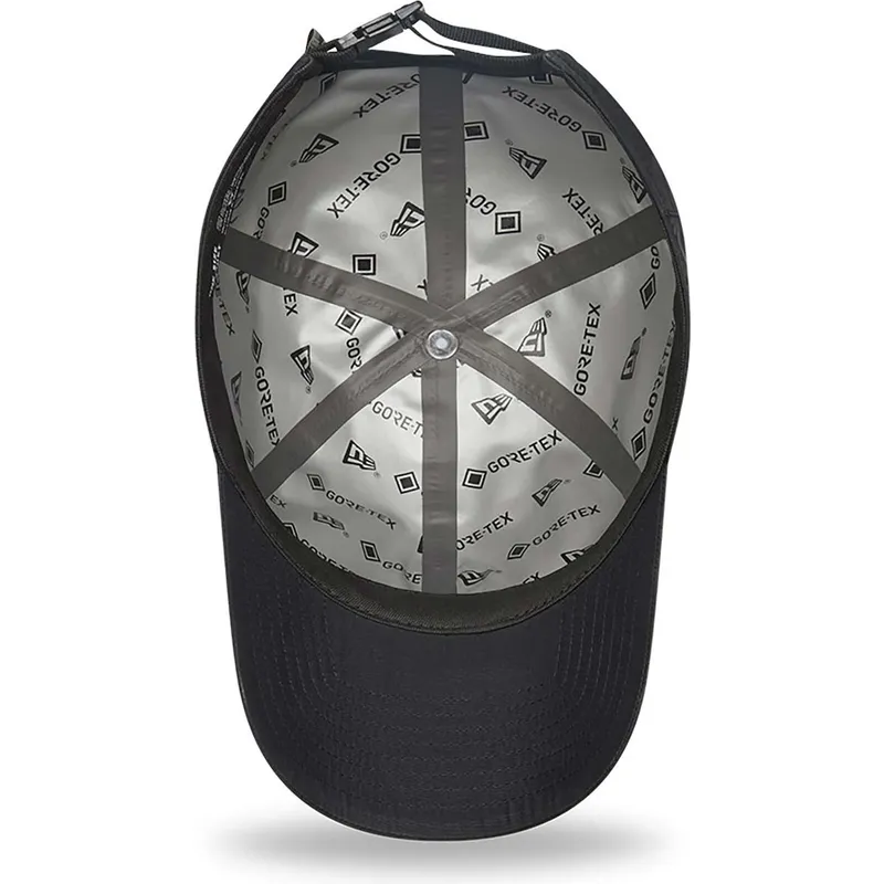 shapka-izvita-cherna-reguliruem-9twenty-gore-tex-na-new-york-yankees-mlb-ot-new-era