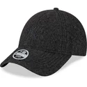 shapka-izvita-cherna-reguliruem-9forty-hypertexture-na-new-york-yankees-mlb-ot-new-era