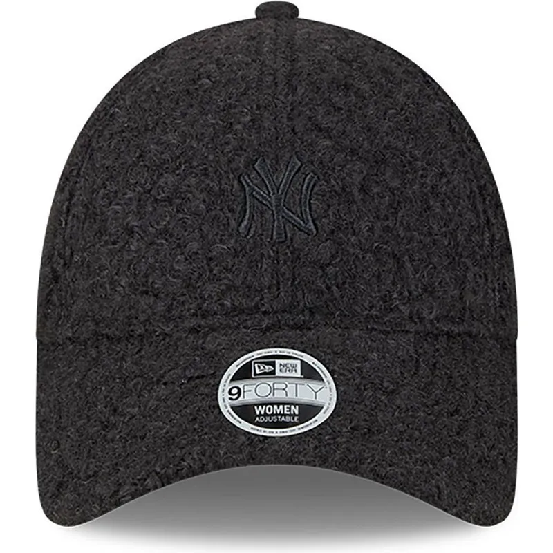 shapka-izvita-cherna-reguliruem-9forty-hypertexture-na-new-york-yankees-mlb-ot-new-era