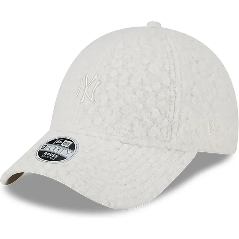 shapka-izvita-bezhov-reguliruem-9forty-hypertexture-na-new-york-yankees-mlb-ot-new-era