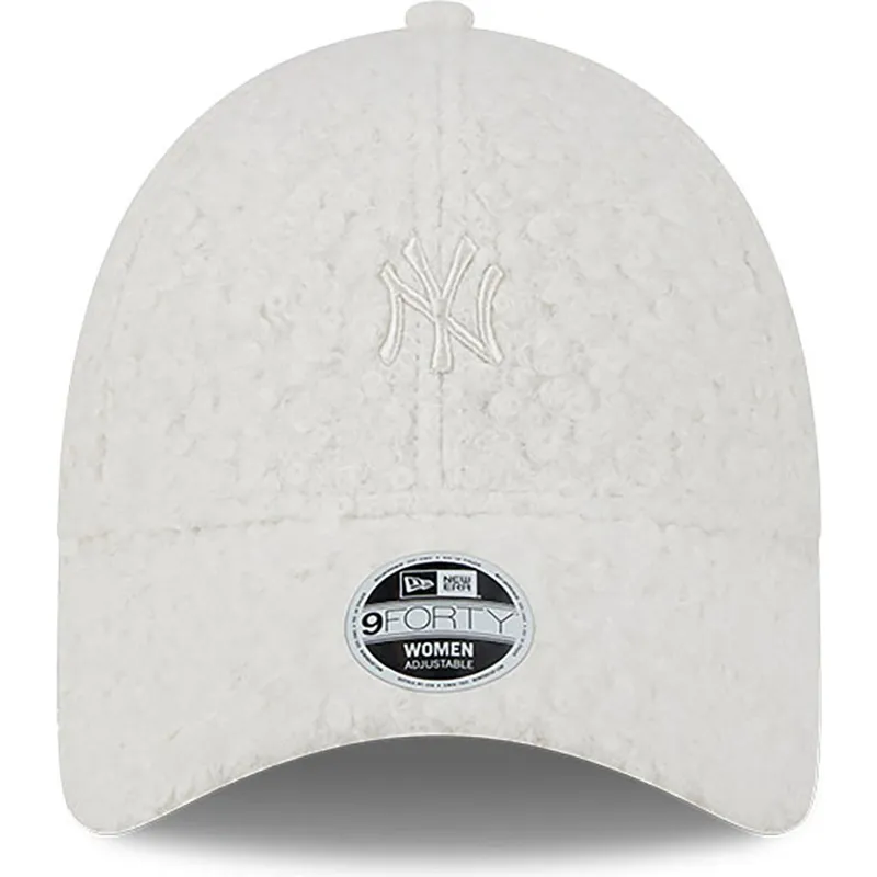 shapka-izvita-bezhov-reguliruem-9forty-hypertexture-na-new-york-yankees-mlb-ot-new-era