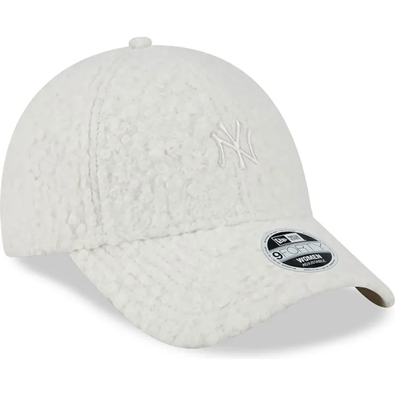 shapka-izvita-bezhov-reguliruem-9forty-hypertexture-na-new-york-yankees-mlb-ot-new-era