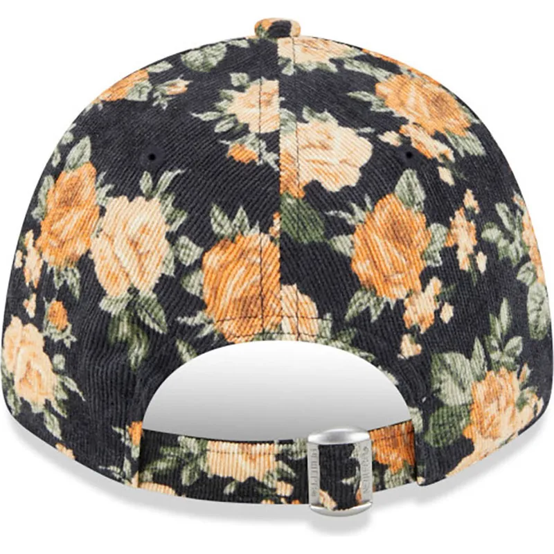shapka-izvita-tmnosin-reguliruem-9forty-floral-cord-na-new-york-yankees-mlb-ot-new-era