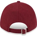 shapka-izvita-chervena-reguliruem-9forty-essential-melton-wool-na-new-york-yankees-mlb-ot-new-era