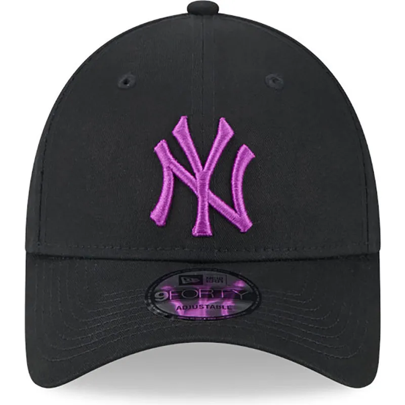 shapka-izvita-cherna-reguliruem-9forty-league-essential-na-new-york-yankees-mlb-ot-new-era