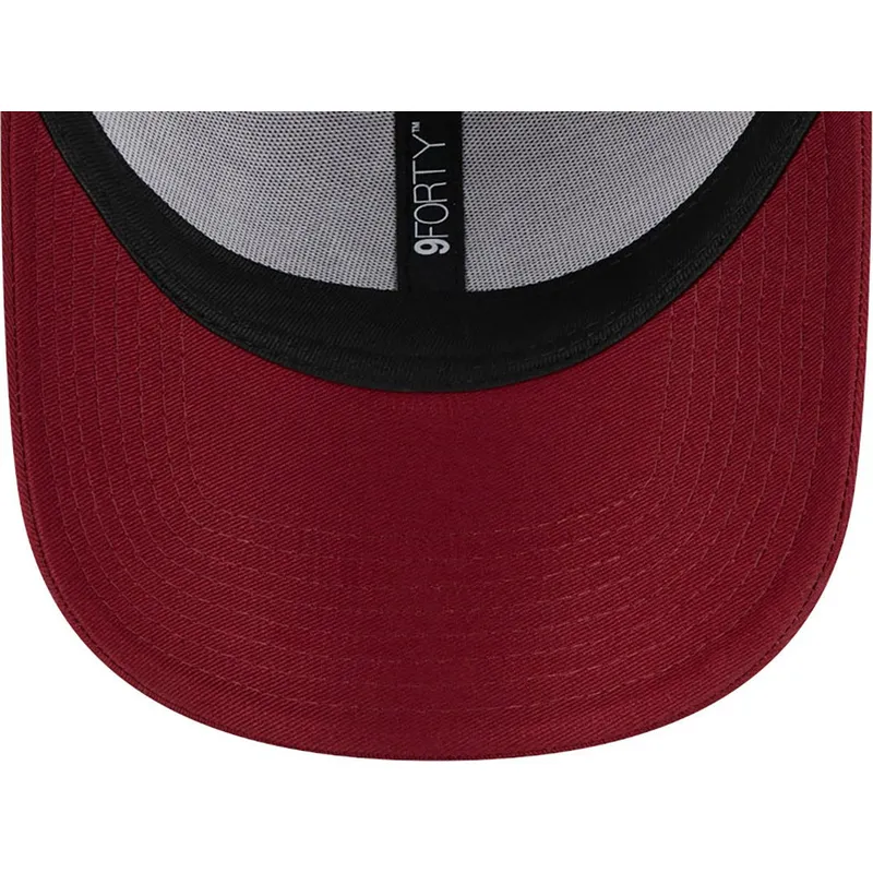 shapka-izvita-chervena-reguliruem-9forty-league-essential-na-new-york-yankees-mlb-ot-new-era shapka-izvita-chervena-reguliruem-9forty-league-essential-na-new-york-yankees-mlb-ot-new-era